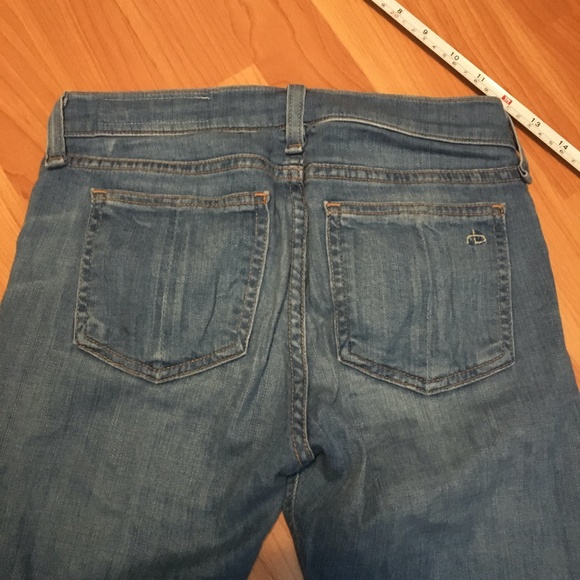 Rag and bone distressed capri jeans 24 - Picture 7 of 7